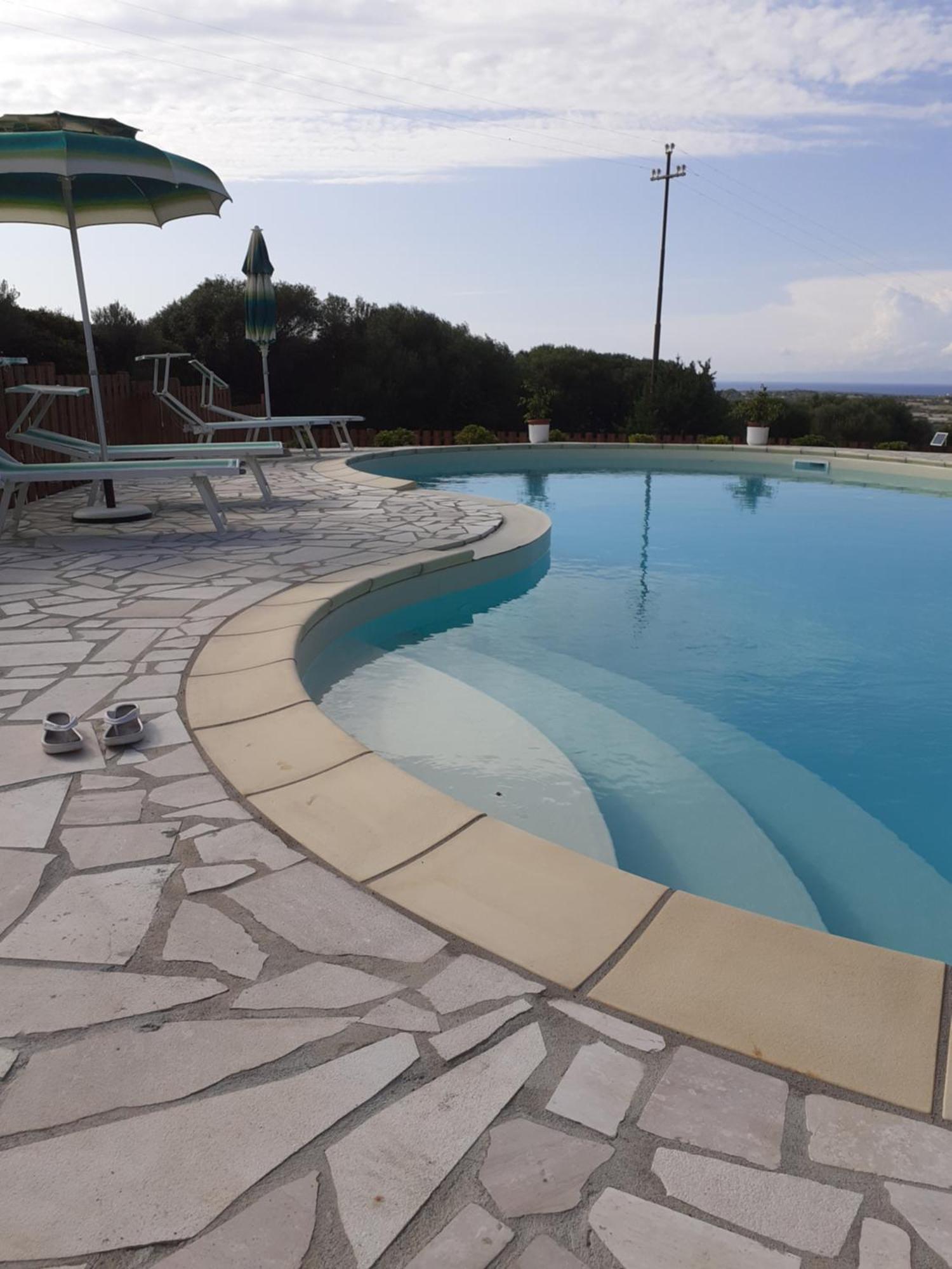 Agriturismo Gli Olivastri Appartamento Corbezzolo Con Piscina E Vista Mare,Climatizzatore,Wifi Алиенту Екстериор снимка